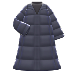 Long Down Coat Animal Crossing New Horizons | ACNH Items - Nookmall