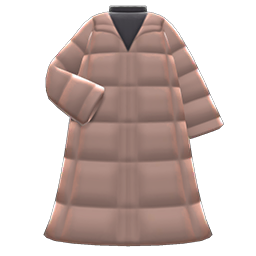 Long Down Coat Animal Crossing New Horizons | ACNH Items - Nookmall