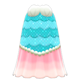 Mermaid Fishy Dress Animal Crossing New Horizons | ACNH Items - Nookmall