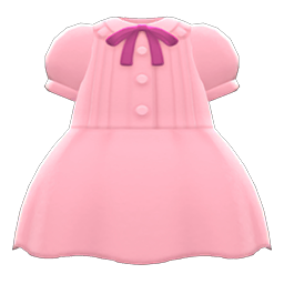 Pintuck-Pleated Dress Animal Crossing New Horizons | ACNH Items - Nookmall