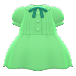 Pintuck-Pleated Dress Animal Crossing New Horizons | ACNH Items - Nookmall