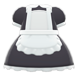Maid Dress Animal Crossing New Horizons | ACNH Items - Nookmall