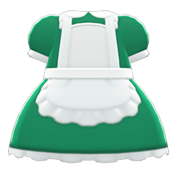 Maid Dress Animal Crossing New Horizons | ACNH Items - Nookmall