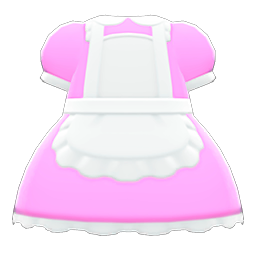 Maid Dress Animal Crossing New Horizons | ACNH Items - Nookmall