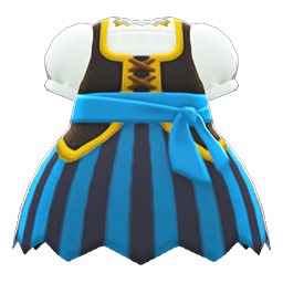 Pirate Dress Animal Crossing New Horizons | ACNH Items - Nookmall