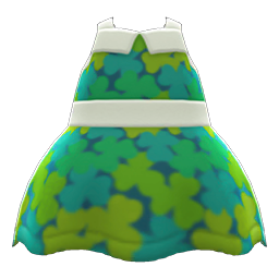 Clover Dress Animal Crossing New Horizons | ACNH Items - Nookmall