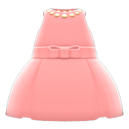 Satin Dress Animal Crossing New Horizons | ACNH Items - Nookmall