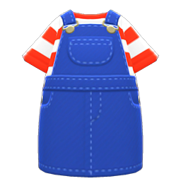 Overall Dress Animal Crossing New Horizons | ACNH Items - Nookmall