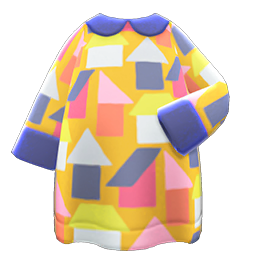 House-Print Dress Animal Crossing New Horizons | ACNH Items - Nookmall