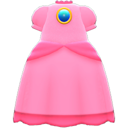 Princess Peach Dress Animal Crossing New Horizons | ACNH Items - Nookmall