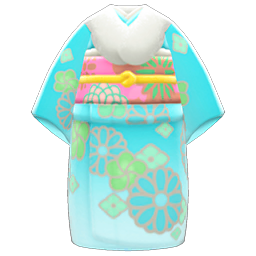 Fancy Kimono Animal Crossing New Horizons | ACNH Items - Nookmall