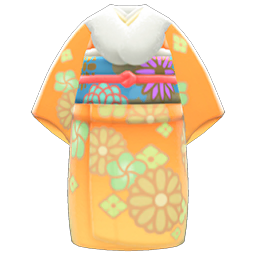 Fancy Kimono Animal Crossing New Horizons | ACNH Items - Nookmall