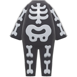 Bone Costume Animal Crossing New Horizons | ACNH Items - Nookmall