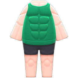 Instant-Muscles Suit Animal Crossing New Horizons | ACNH Items - Nookmall