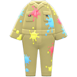 Painter's Coverall Animal Crossing New Horizons | ACNH Items - Nookmall