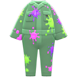 Painter's Coverall Animal Crossing New Horizons | ACNH Items - Nookmall