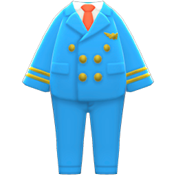 Pilot's Uniform Animal Crossing New Horizons | ACNH Items - Nookmall