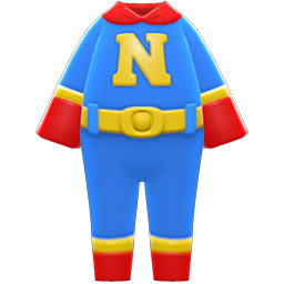 Superhero Uniform Animal Crossing New Horizons | ACNH Items - Nookmall