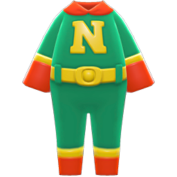 Superhero Uniform Animal Crossing New Horizons | ACNH Items - Nookmall