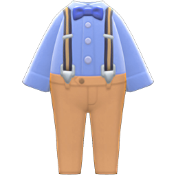 Suspender Outfit Animal Crossing New Horizons | ACNH Items - Nookmall