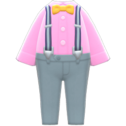 Suspender Outfit Animal Crossing New Horizons | ACNH Items - Nookmall