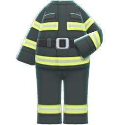 Firefighter Uniform Animal Crossing New Horizons | ACNH Items - Nookmall
