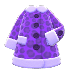 Animal-Print Coat Animal Crossing New Horizons | ACNH Items - Nookmall