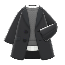 Chesterfield Coat Animal Crossing New Horizons | ACNH Items - Nookmall