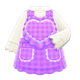 Heart Apron Animal Crossing New Horizons | ACNH Items - Nookmall