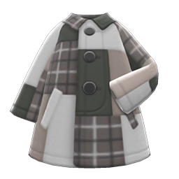 Patchwork Coat Animal Crossing New Horizons | ACNH Items - Nookmall