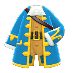 Sea Captain's Coat Animal Crossing New Horizons | ACNH Items - Nookmall