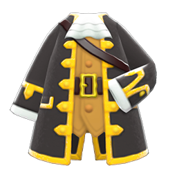 Sea Captain's Coat Animal Crossing New Horizons | ACNH Items - Nookmall