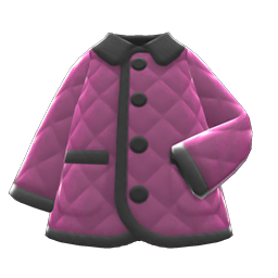 Quilted Down Jacket Animal Crossing New Horizons | ACNH Items - Nookmall