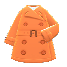 Trench Coat Animal Crossing New Horizons | ACNH Items - Nookmall