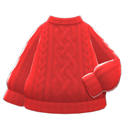 Aran-Knit Sweater Animal Crossing New Horizons | ACNH Items - Nookmall