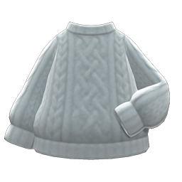 Aran-Knit Sweater Animal Crossing New Horizons | ACNH Items - Nookmall