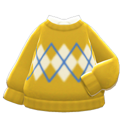 Argyle Sweater Animal Crossing New Horizons | ACNH Items - Nookmall