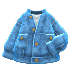 Acid-Washed Jacket Animal Crossing New Horizons | ACNH Items - Nookmall