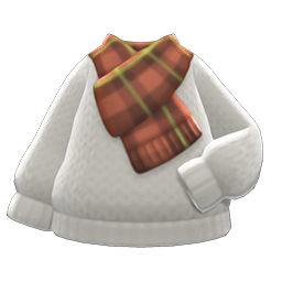 Checkered Muffler Animal Crossing New Horizons | ACNH Items - Nookmall