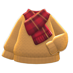 Checkered Muffler Animal Crossing New Horizons | ACNH Items - Nookmall