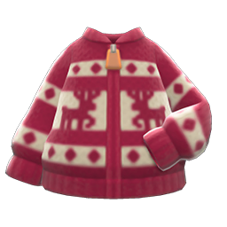 Reindeer Sweater Animal Crossing New Horizons | ACNH Items - Nookmall