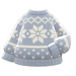 Snowy Sweater Animal Crossing New Horizons | ACNH Items - Nookmall