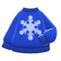 Snowflake Sweater Animal Crossing New Horizons | ACNH Items - Nookmall