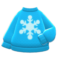 Snowflake Sweater Animal Crossing New Horizons | ACNH Items - Nookmall