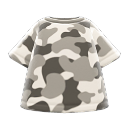 Camo Tee Animal Crossing New Horizons | ACNH Items - Nookmall