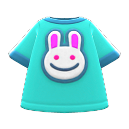 Rabbit Tee Animal Crossing New Horizons | ACNH Items - Nookmall