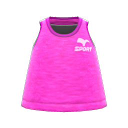 Fitness Tank Animal Crossing New Horizons | ACNH Items - Nookmall