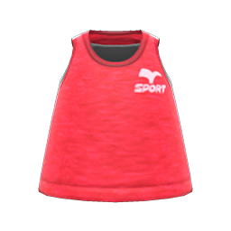 Fitness Tank Animal Crossing New Horizons | ACNH Items - Nookmall