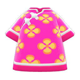 Silk Floral-Print Shirt Animal Crossing New Horizons | ACNH Items - Nookmall