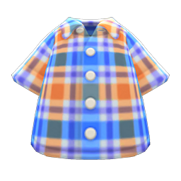 Madras Plaid Shirt Animal Crossing New Horizons | ACNH Items - Nookmall